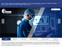 Tablet Screenshot of fenner.com